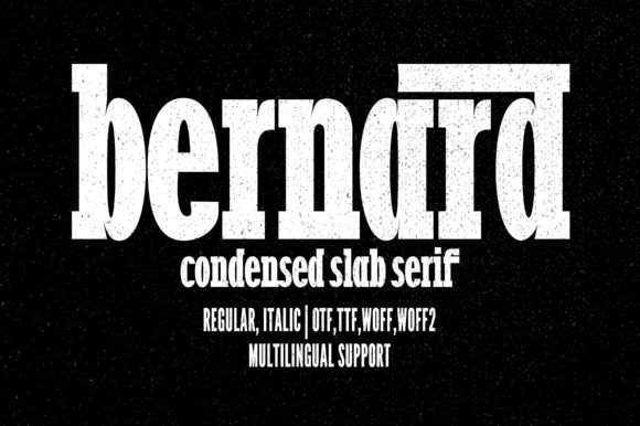 Bernard: A Typeface for Vintage Charm and Modern Edge
