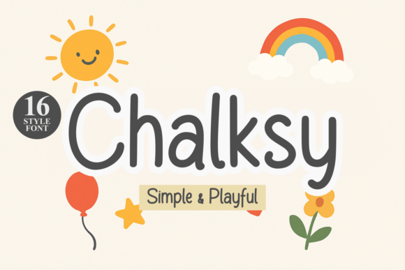 Chalksy: A Playful Font for Creative and Commercial Projects