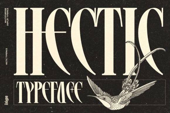 Command the Room: The Sharp Edge of Hectic Typography