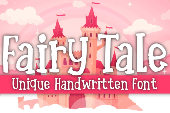 Fairy Tale: A Handwritten Font for Designs That Spark Joy