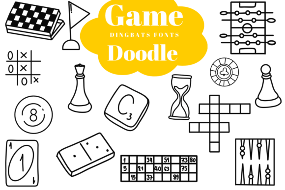 Game Doodle: Unleash Playful Design with Iconic Vectors