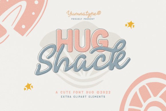 Hug Shack: A Font Duo That Feels Like a Warm Embrace