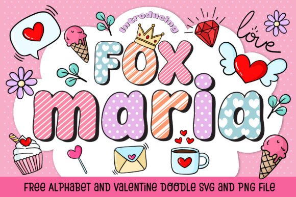 Inject Playful Energy Into Your Designs with the Fox Maria Font