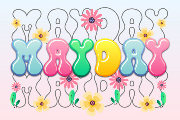 Mayday: The Exuberant Color Font for Joyful Designs
