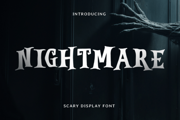 Nightmare: A Typeface That Captures the Haunting Spirit of Halloween