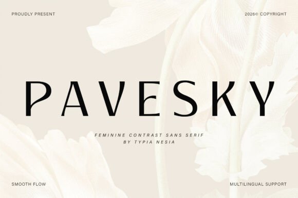 Pavesky: A Typeface for Timeless Brand Sophistication