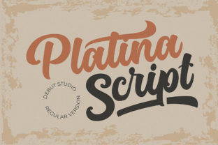 Platina Script: The Handwritten Font with Bold Character