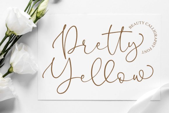 Pretty Yellow: The Handwritten Font for Authentic Branding