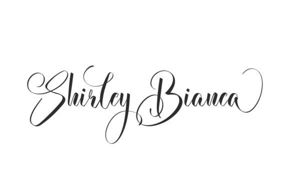 Shirley Bianca: The Elegant Script for Modern Branding