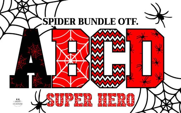 Spider Varsity: Bold Typography for High-Impact Designs
