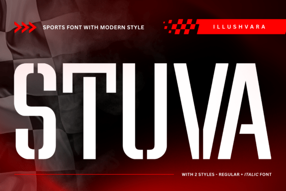 Stuva Sports: A Typeface Built for Speed and Strength