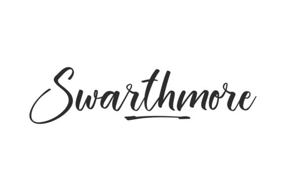 Swarthmore: A Handwritten Font That Feels Like Your Brand's Best Friend