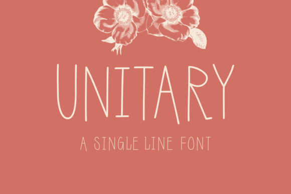 Unitary: The Cheerful Single Line Font That Sparks Creativity