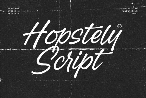 Why Hopstely Is the Handwritten Font Your Brand Actually Needs
