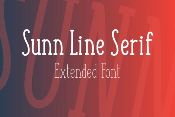 Why Sunn Line Might Be Your New Favorite Serif Font