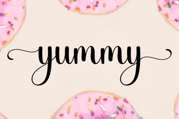 Yummy: The Handwritten Font That Feels Like a Warm Hug